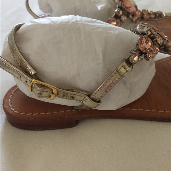 Marella Spain rhinestone thong sandals - Picture 5 of 6